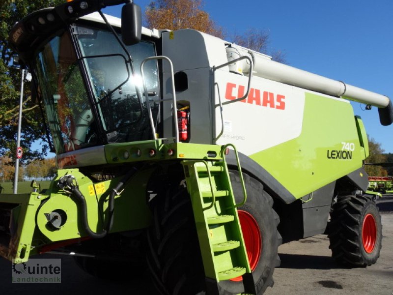 Mähdrescher des Typs CLAAS Lexion 740, Gebrauchtmaschine in Lichtenau-Kleinenberg