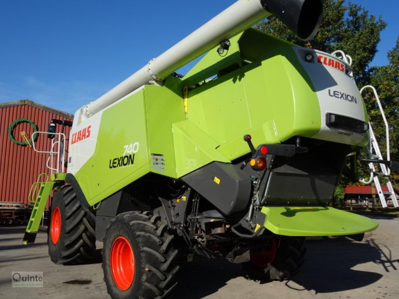 Mähdrescher tip CLAAS Lexion 740, Gebrauchtmaschine in Lichtenau-Kleinenberg (Poză 2)