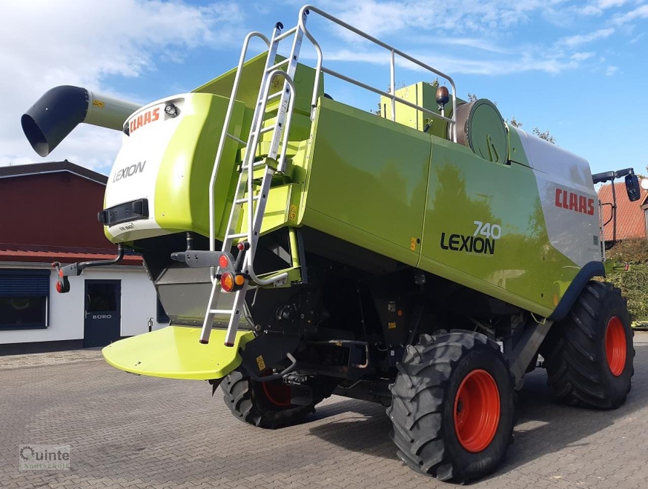 Mähdrescher tip CLAAS Lexion 740, Gebrauchtmaschine in Lichtenau-Kleinenberg (Poză 3)