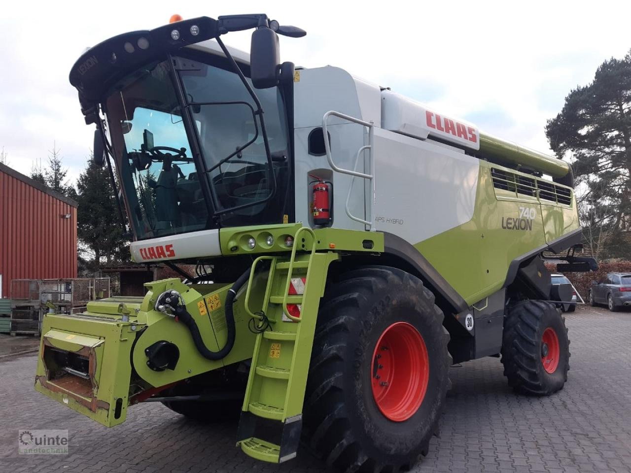 Mähdrescher типа CLAAS Lexion 740, Gebrauchtmaschine в Lichtenau-Kleinenberg (Фотография 1)