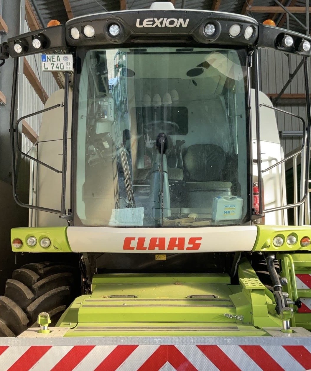 Mähdrescher tip CLAAS Lexion 740, Gebrauchtmaschine in Simmershofen (Poză 18)