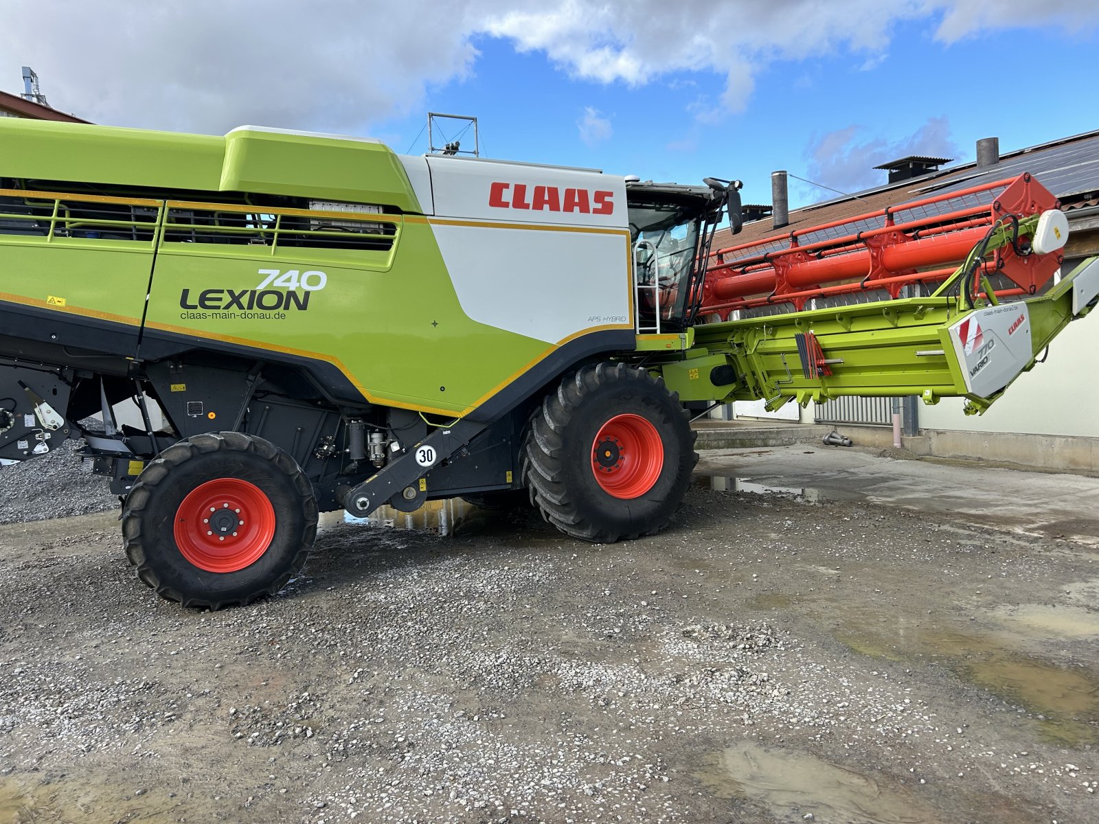 Mähdrescher za tip CLAAS Lexion 740, Gebrauchtmaschine u Simmershofen (Slika 1)