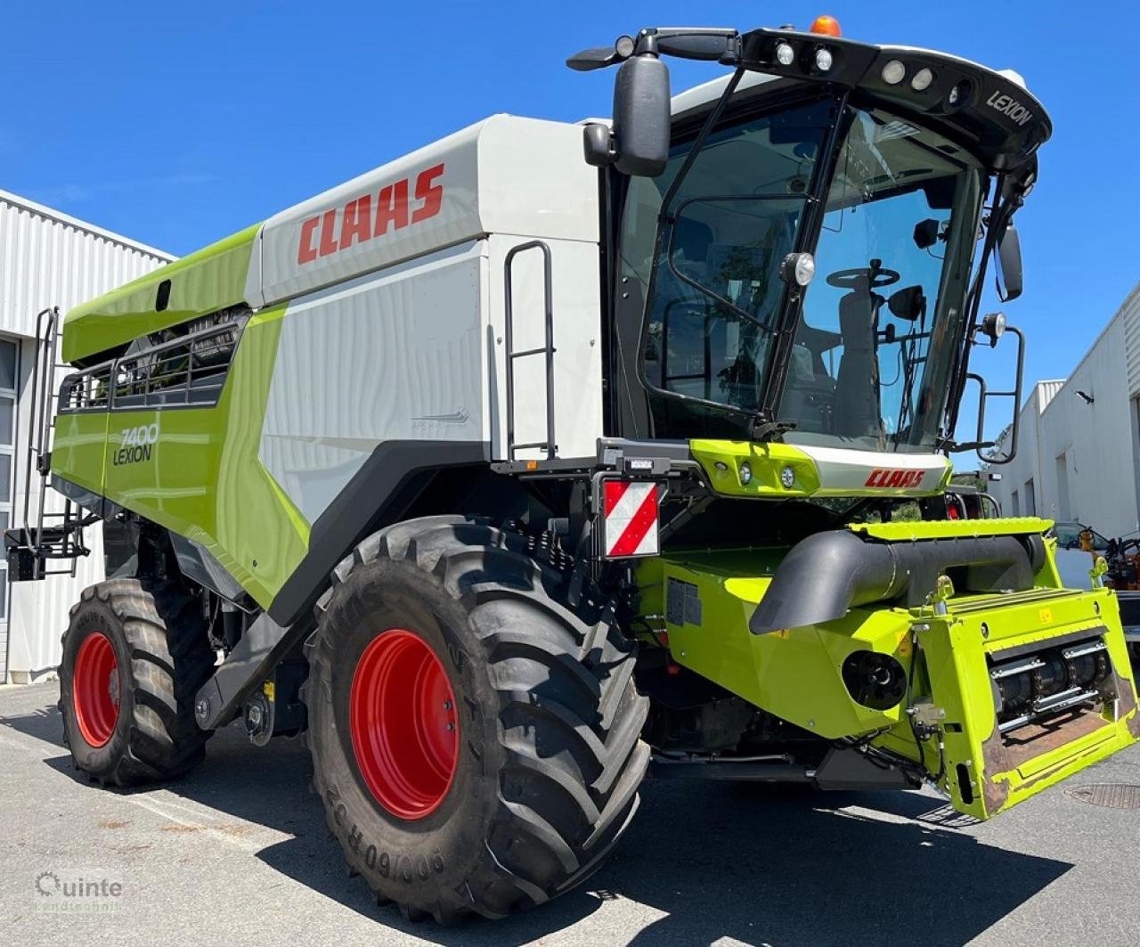 Mähdrescher Türe ait CLAAS Lexion 7400, Gebrauchtmaschine içinde Lichtenau-Kleinenberg (resim 1)