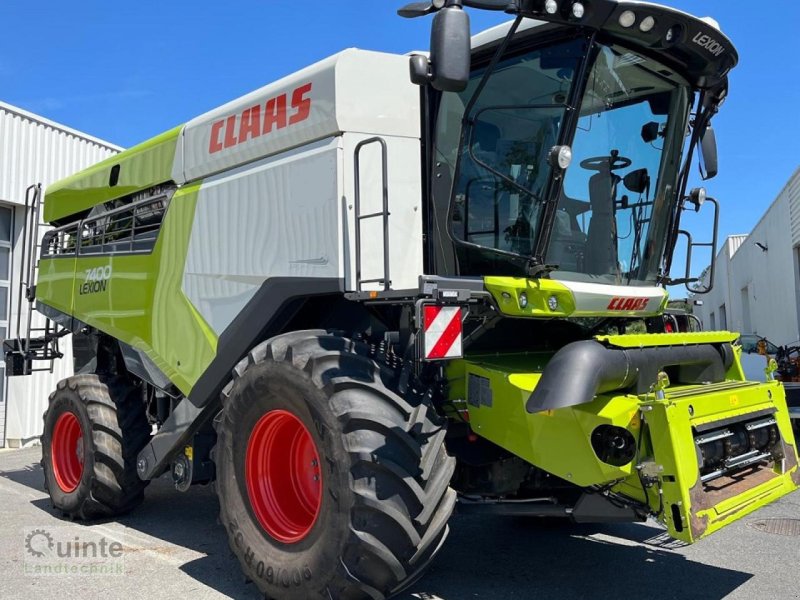 Mähdrescher des Typs CLAAS Lexion 7400, Gebrauchtmaschine in Lichtenau-Kleinenberg