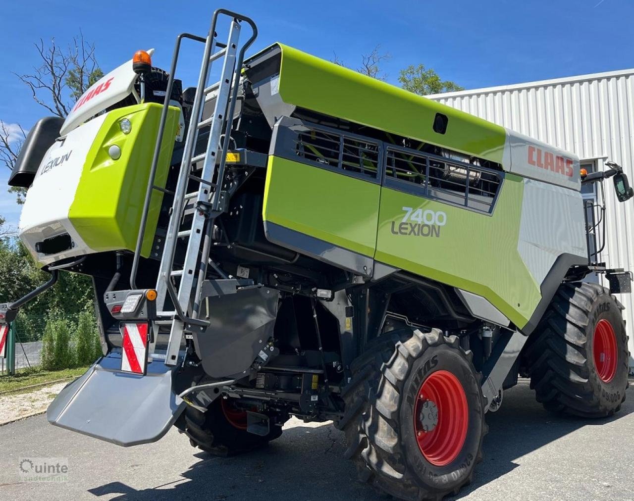 Mähdrescher Türe ait CLAAS Lexion 7400, Gebrauchtmaschine içinde Lichtenau-Kleinenberg (resim 2)