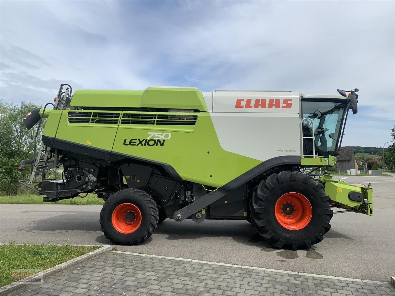 Mähdrescher typu CLAAS Lexion 750 Maxflex 930 Allrad V-Kanal 3D, Gebrauchtmaschine w Schierling (Zdjęcie 5)