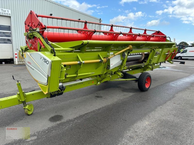 Mähdrescher of the type CLAAS LEXION 750 mit SW VARIO 750 AC u. SW-Wagen, nur 1., Gebrauchtmaschine in Molbergen (Picture 20)