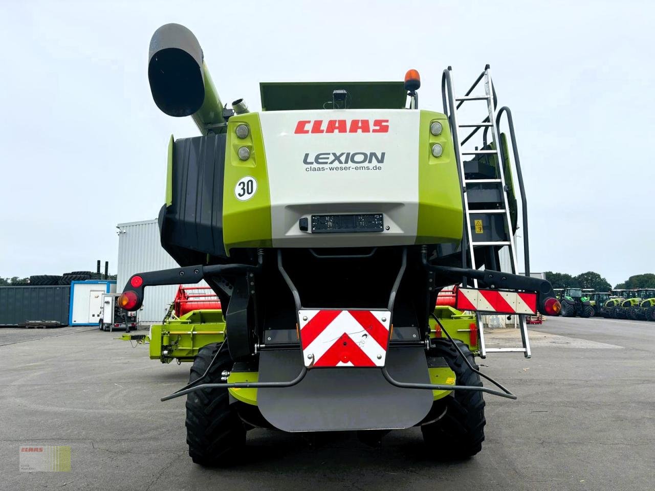 Mähdrescher του τύπου CLAAS LEXION 750 mit SW VARIO 750 AC u. SW-Wagen, nur 1.174 h !, Gebrauchtmaschine σε Molbergen (Φωτογραφία 4)