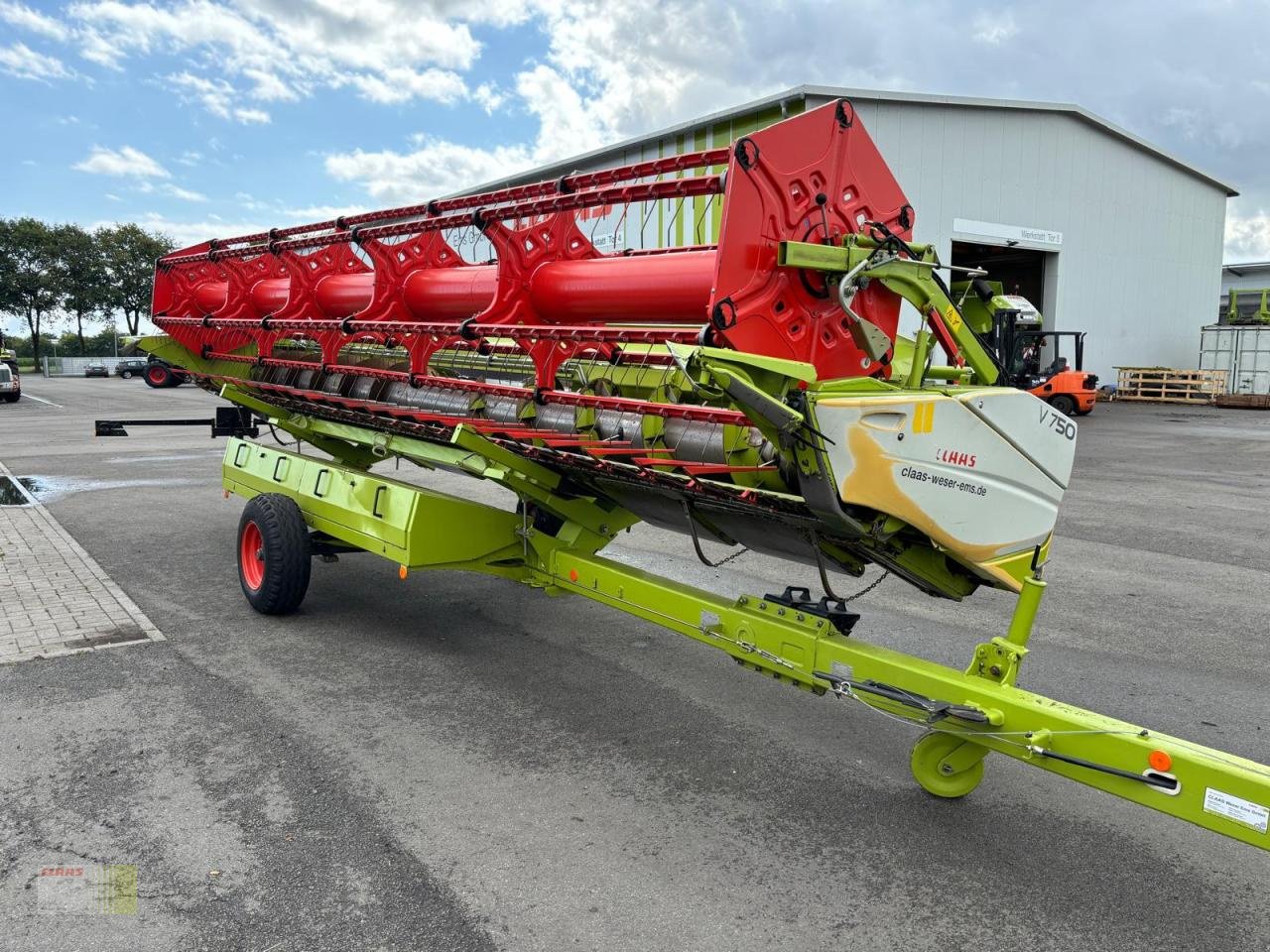 Mähdrescher Türe ait CLAAS LEXION 750 mit SW VARIO 750 AC u. SW-Wagen, nur 1.174 h !, Gebrauchtmaschine içinde Molbergen (resim 19)