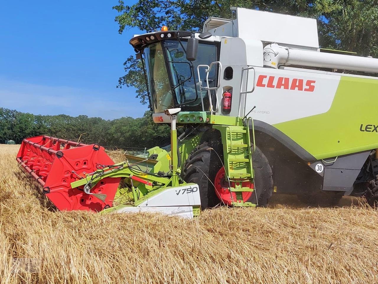 Mähdrescher tip CLAAS Lexion 750 Montana 4WD, Gebrauchtmaschine in Pragsdorf (Poză 6)