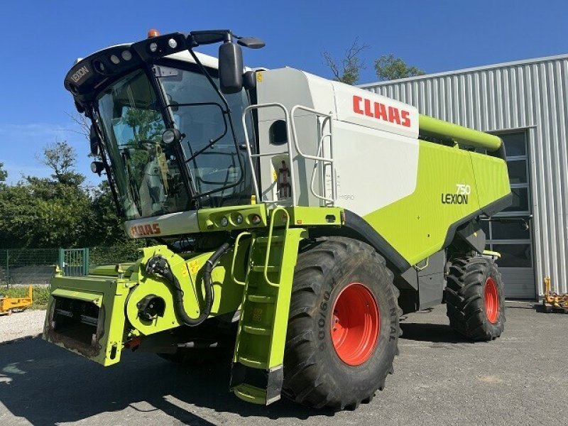 Mähdrescher a típus CLAAS LEXION 750 T4I, Gebrauchtmaschine ekkor: Charnay-lès-macon (Kép 1)