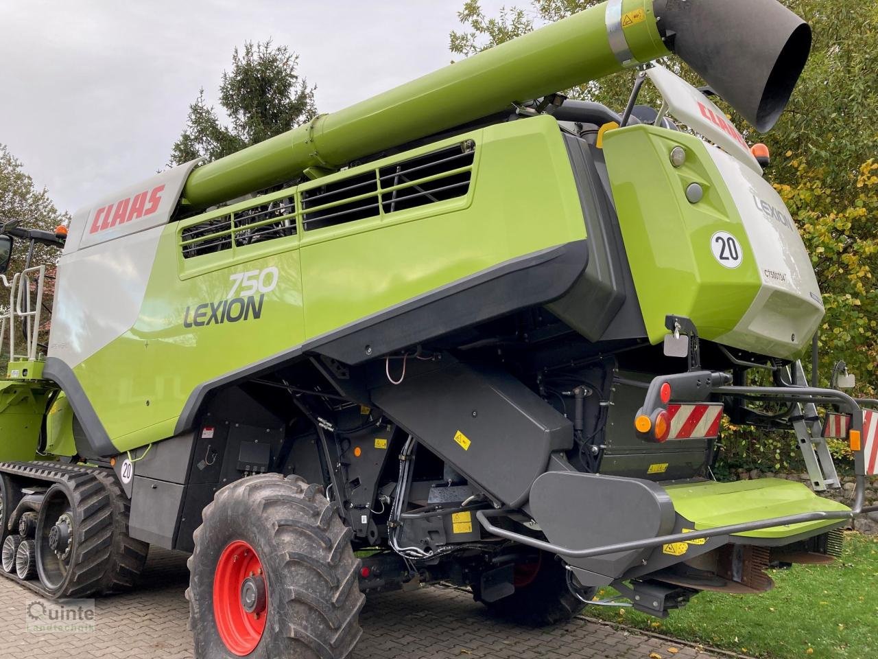 Mähdrescher typu CLAAS Lexion 750 Terra Trac, Gebrauchtmaschine v Lichtenau-Kleinenberg (Obrázok 2)