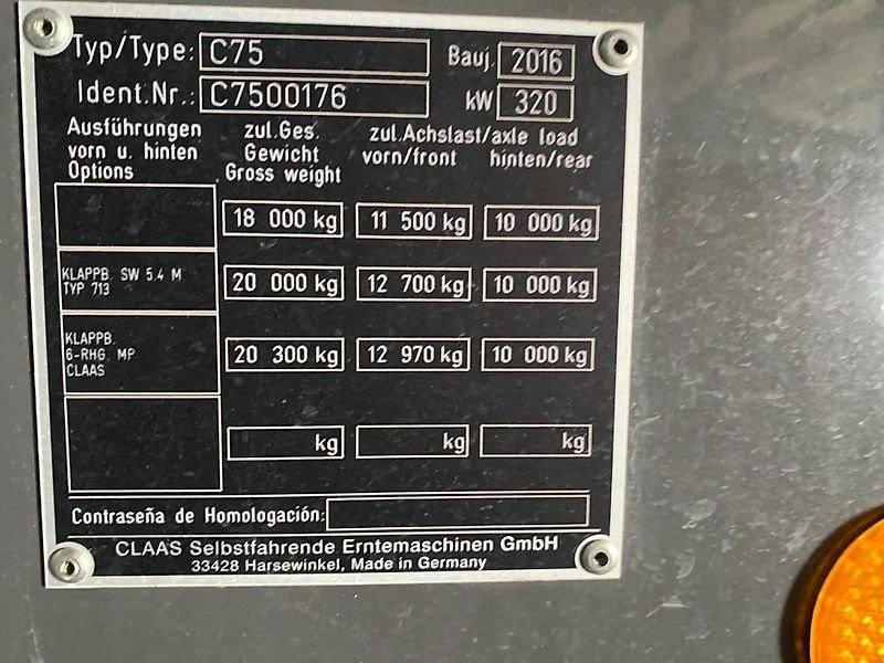 Mähdrescher типа CLAAS Lexion 750 -Tier 4, Gebrauchtmaschine в Bad Rappenau (Фотография 11)