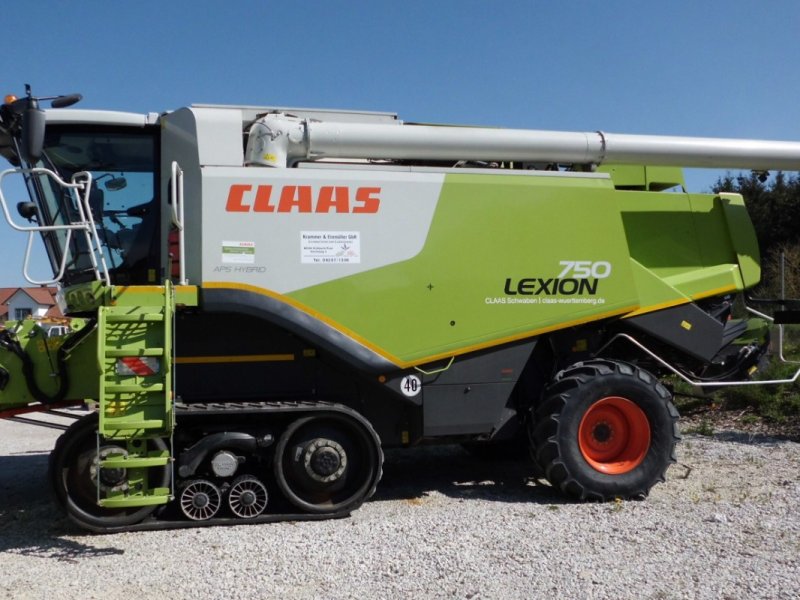 Mähdrescher of the type CLAAS Lexion 750 TT 40 km/h, Gebrauchtmaschine in Schutterzell (Picture 1)