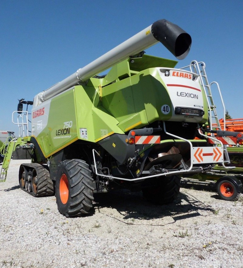 Mähdrescher del tipo CLAAS Lexion 750 TT 40 km/h, Gebrauchtmaschine en Schutterzell (Imagen 11)