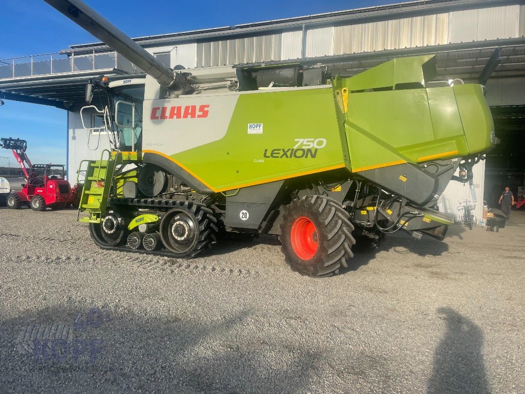 Mähdrescher des Typs CLAAS Lexion 750 TT 40 km/h, Gebrauchtmaschine in Schutterzell (Bild 1)