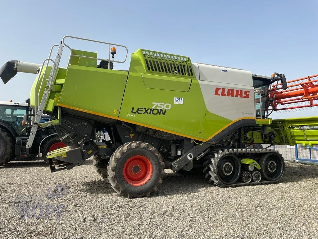 Mähdrescher des Typs CLAAS Lexion 750 TT Allrad 40 km/h V750, Gebrauchtmaschine in Schutterzell (Bild 3)