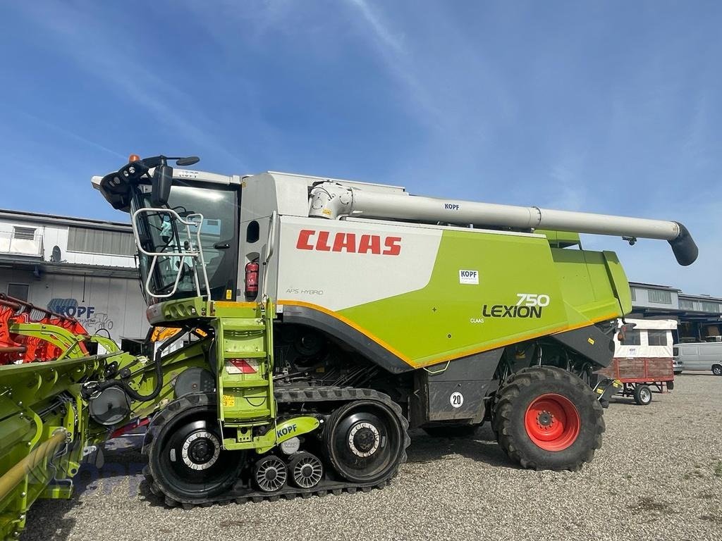 Mähdrescher des Typs CLAAS Lexion 750 TT Allrad 40 km/h V750, Gebrauchtmaschine in Schutterzell (Bild 1)