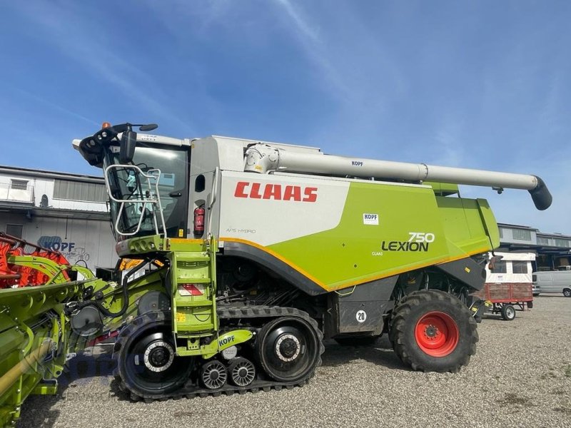 Mähdrescher des Typs CLAAS Lexion 750 TT Allrad 40 km/h V750, Gebrauchtmaschine in Schutterzell (Bild 1)