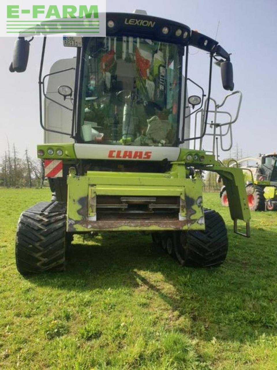 Mähdrescher Türe ait CLAAS lexion 750 tt allrad + vario 750, Gebrauchtmaschine içinde NEUENDORF AM SPECK (resim 2)