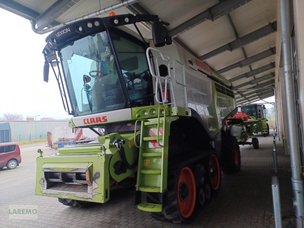 Mähdrescher Türe ait CLAAS LEXION 750 TT TerraTrac + V 770, Gebrauchtmaschine içinde Langenwetzendorf (resim 4)