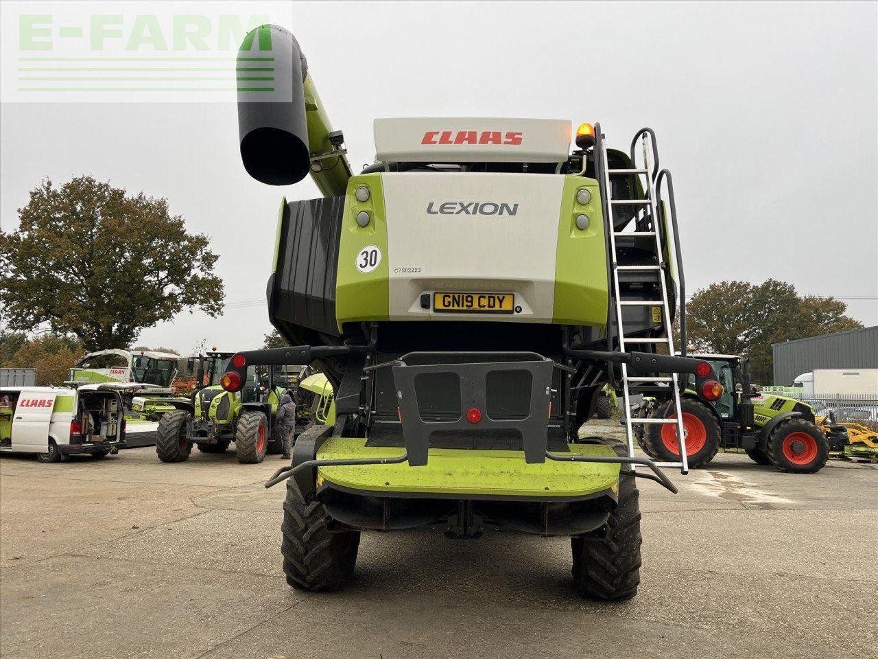 Mähdrescher del tipo CLAAS LEXION 750 TT, Gebrauchtmaschine en SUFFOLK (Imagen 7)