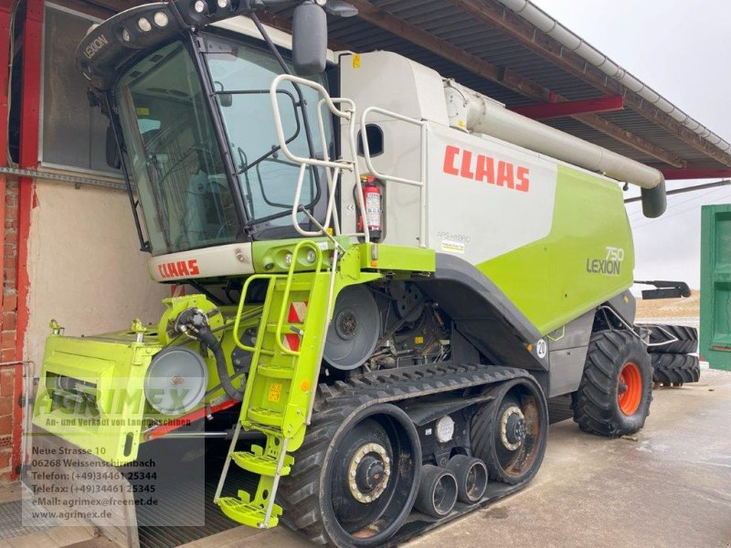 Mähdrescher typu CLAAS Lexion 750 TT, Gebrauchtmaschine w Weißenschirmbach (Zdjęcie 1)