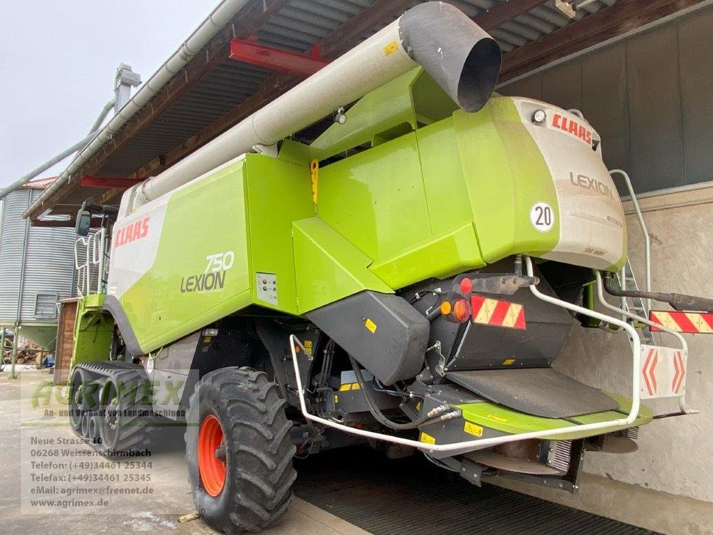 Mähdrescher typu CLAAS Lexion 750 TT, Gebrauchtmaschine v Weißenschirmbach (Obrázek 2)