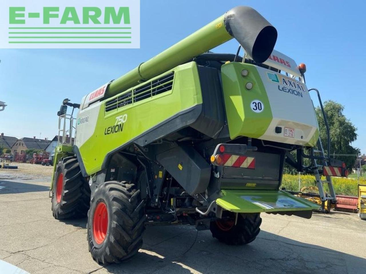 Mähdrescher za tip CLAAS lexion 750, Gebrauchtmaschine u SZEGED (Slika 7)