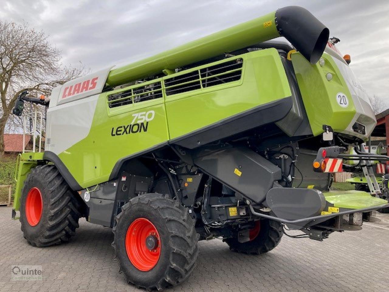 Mähdrescher typu CLAAS Lexion 750, Gebrauchtmaschine w Lichtenau-Kleinenberg (Zdjęcie 2)