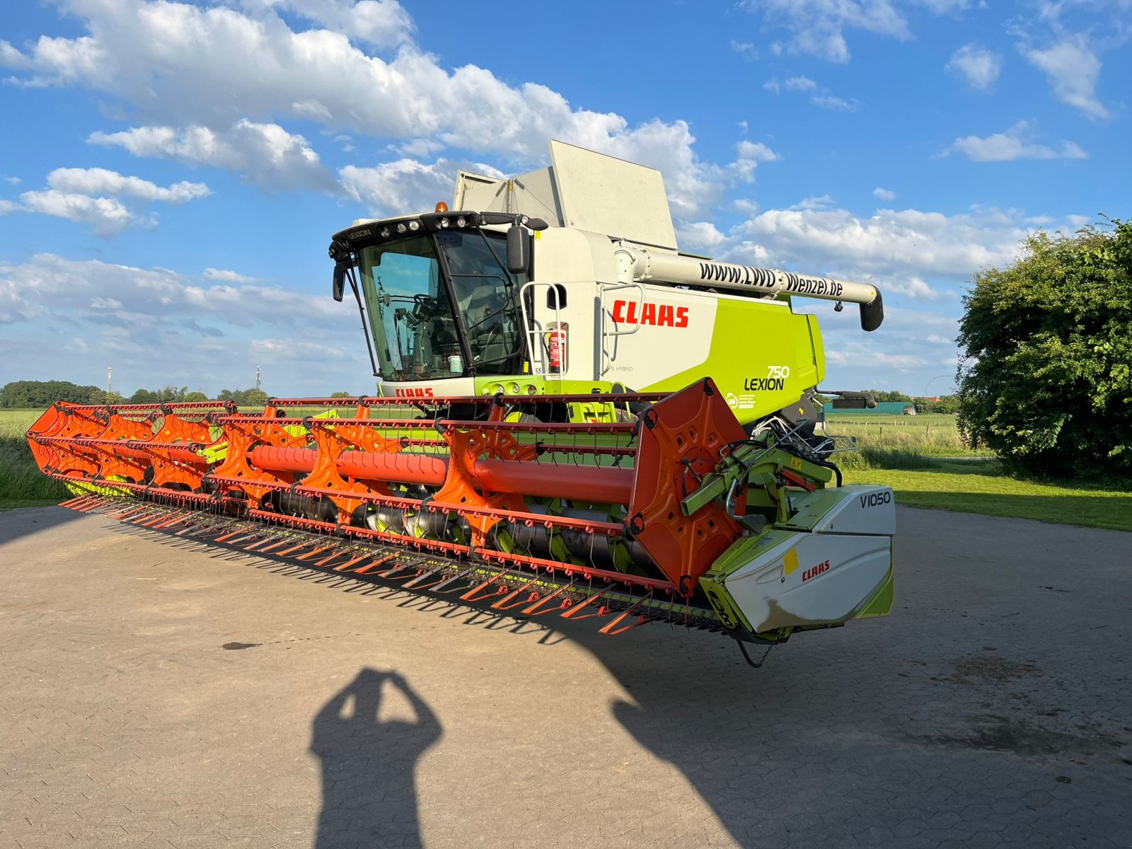 Mähdrescher typu CLAAS Lexion 750, Gebrauchtmaschine w Niedersachsen - Bückeburg (Zdjęcie 7)