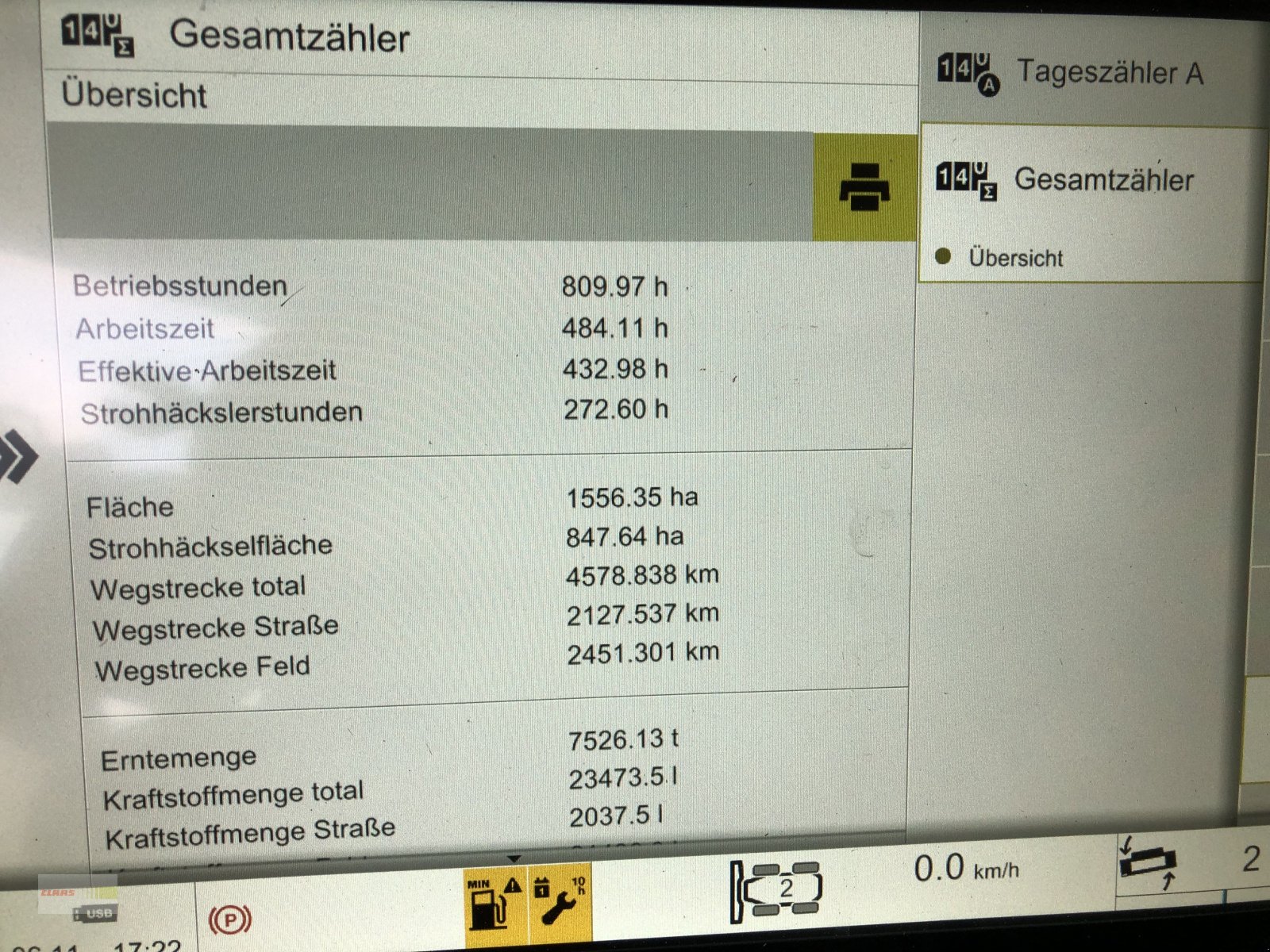 Mähdrescher typu CLAAS Lexion 7500 PREIS REDUZIERT !!!, Gebrauchtmaschine w Langenau (Zdjęcie 18)