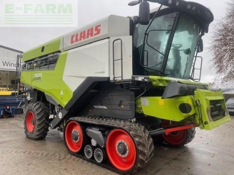 Mähdrescher tipa CLAAS LEXION 7500 TT & CONVIO FLEX 930, Gebrauchtmaschine u MICHELDEVER, WINCHESTER