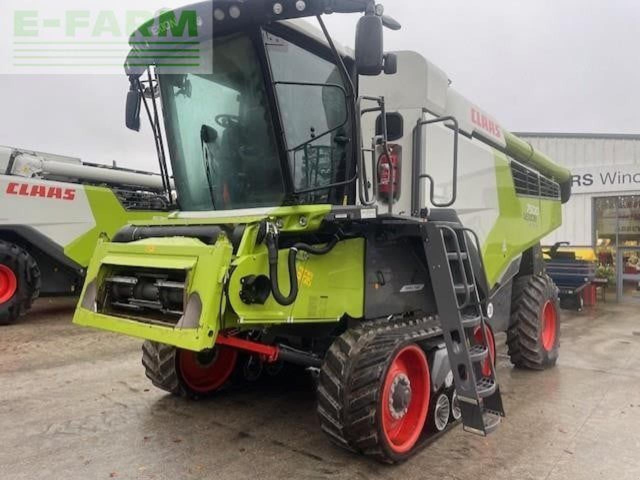 Mähdrescher del tipo CLAAS LEXION 7500 TT & CONVIO FLEX 930, Gebrauchtmaschine In MICHELDEVER, WINCHESTER (Immagine 2)