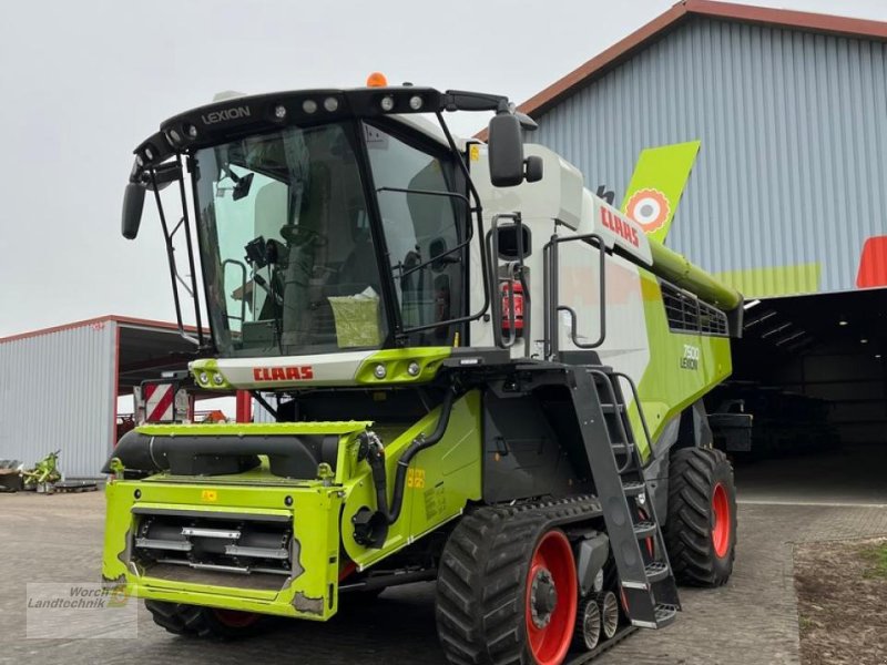 Mähdrescher van het type CLAAS Lexion 7500 TT, Gebrauchtmaschine in Schora (Foto 1)