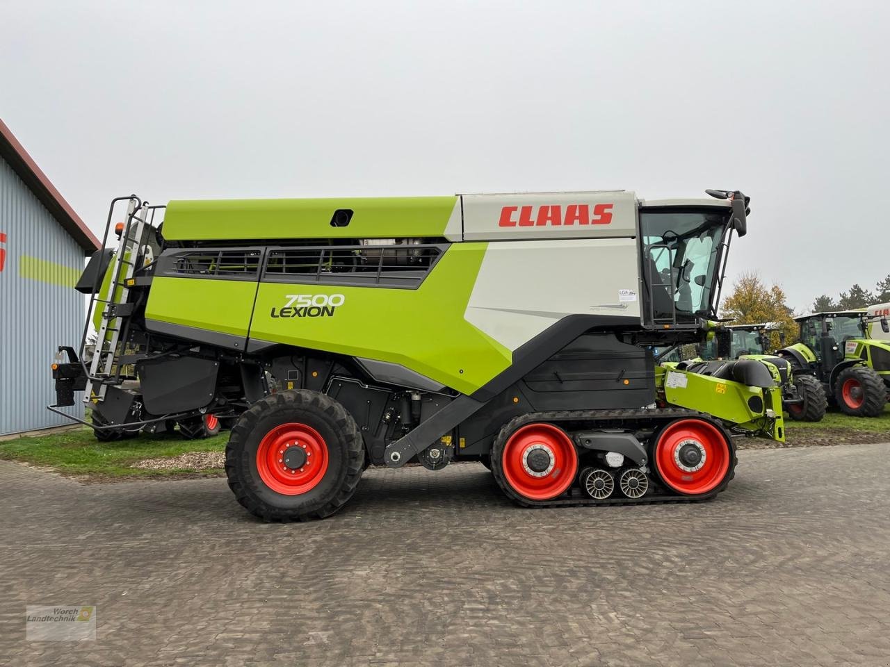 Mähdrescher van het type CLAAS Lexion 7500 TT, Gebrauchtmaschine in Schora (Foto 4)