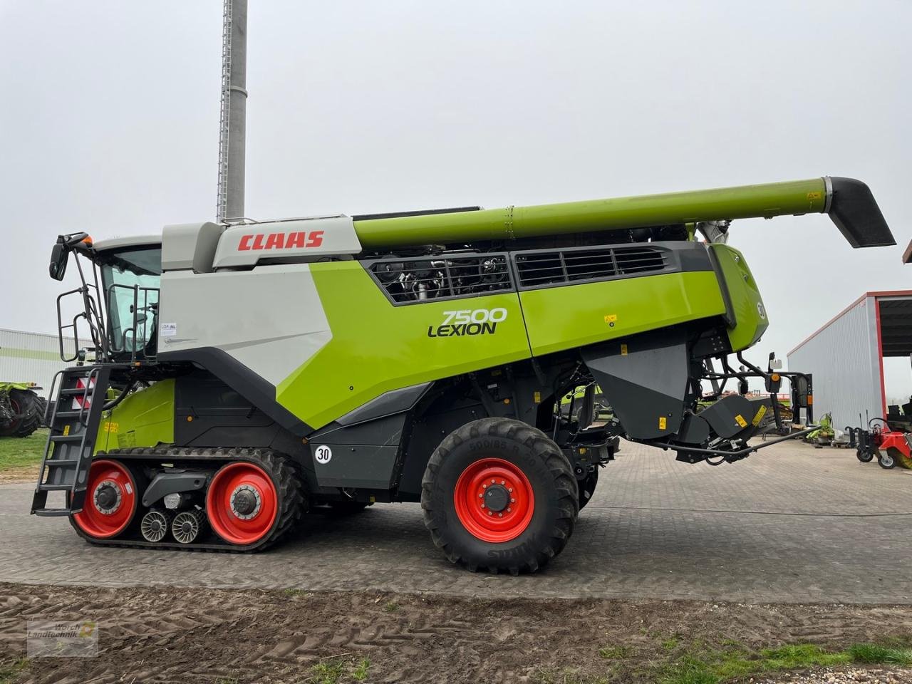 Mähdrescher typu CLAAS Lexion 7500 TT, Gebrauchtmaschine v Schora (Obrázek 9)