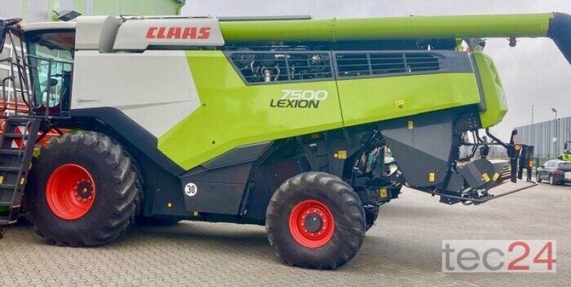 Mähdrescher du type CLAAS Lexion 7500, Gebrauchtmaschine en Östringen (Photo 1)