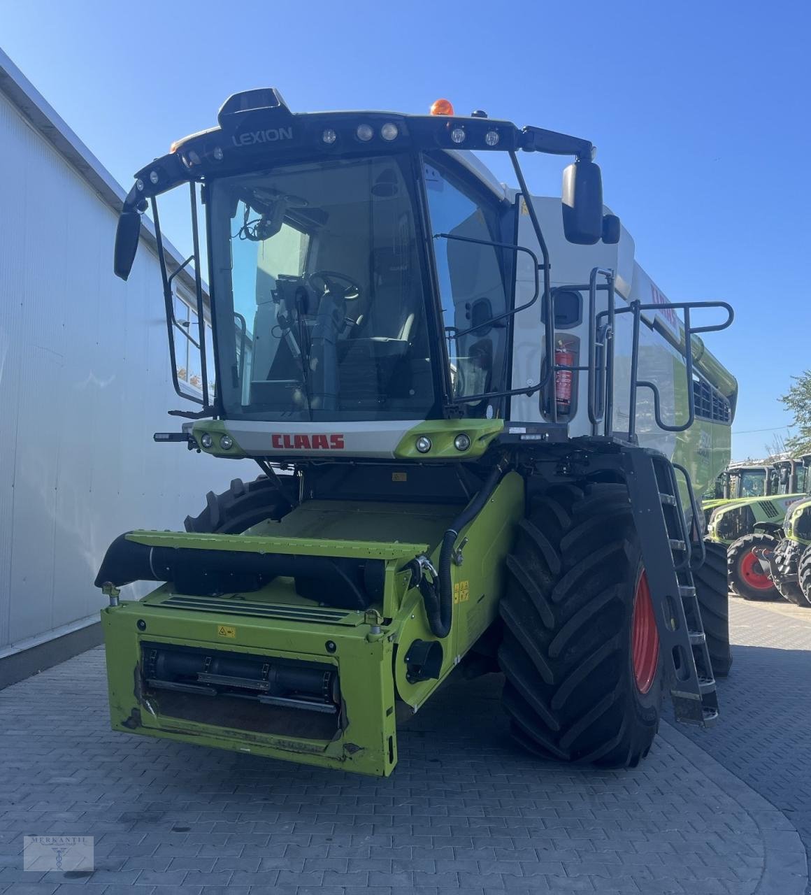 Mähdrescher Türe ait CLAAS Lexion 7500, Gebrauchtmaschine içinde Pragsdorf (resim 4)