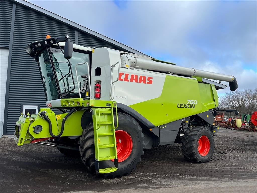 Mähdrescher des Typs CLAAS LEXION 760 4WD 30f Vario skærbord, Gebrauchtmaschine in Holstebro (Bild 1)