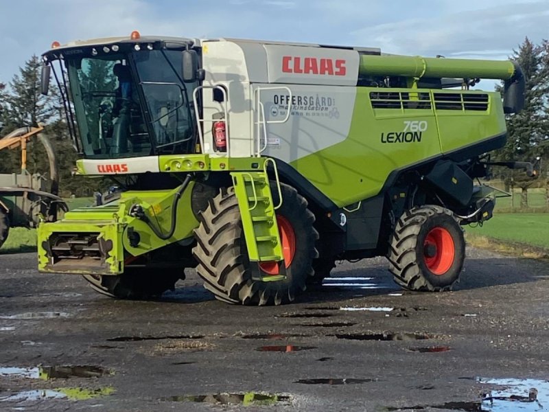 Mähdrescher van het type CLAAS LEXION 760 4WD, Gebrauchtmaschine in Tim (Foto 1)