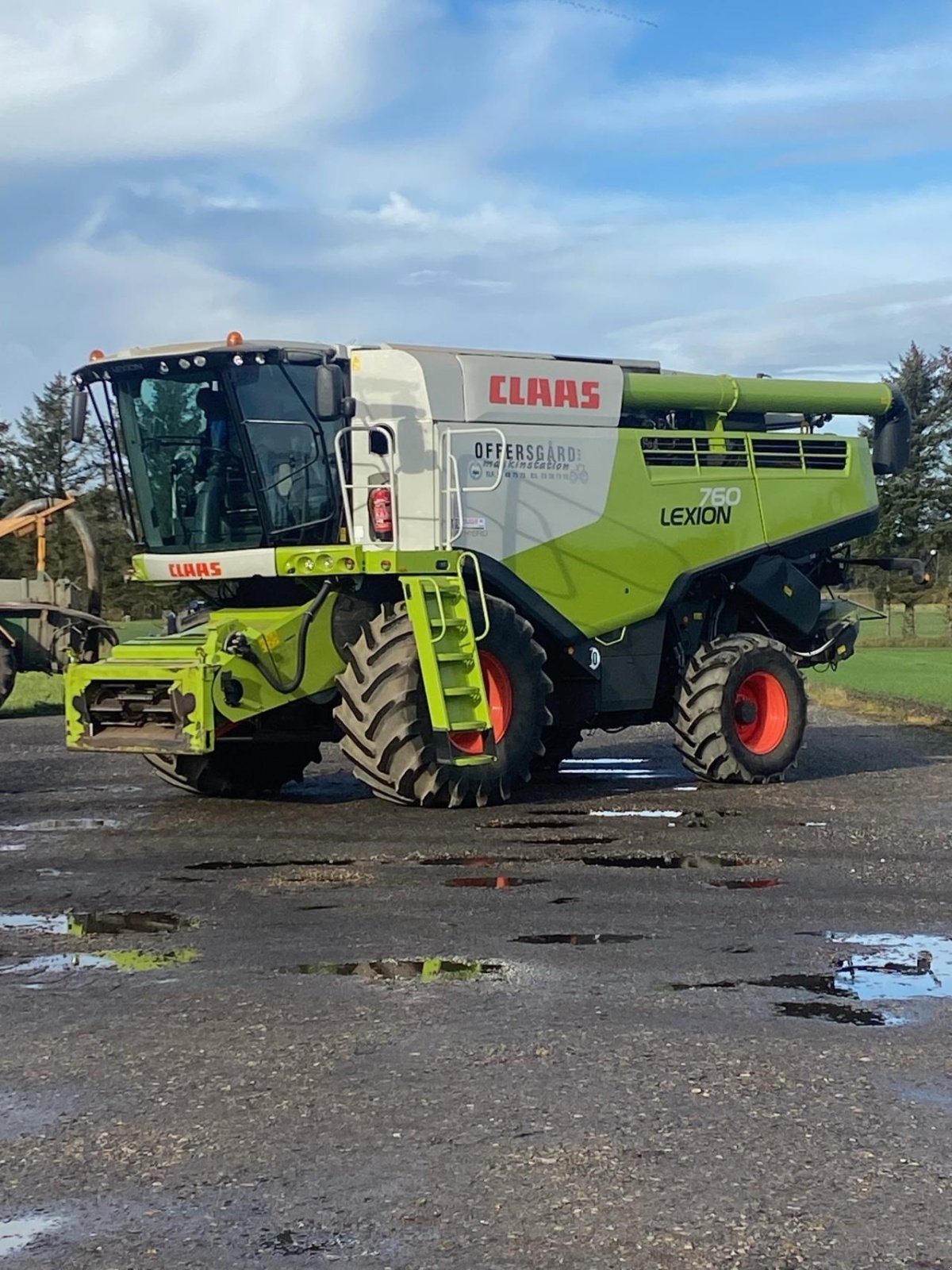 Mähdrescher του τύπου CLAAS LEXION 760 4WD, Gebrauchtmaschine σε Tim (Φωτογραφία 1)