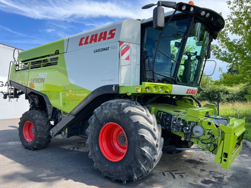 Mähdrescher des Typs CLAAS LEXION 760 MONTANA, Gebrauchtmaschine in L'Isle-en-Dodon (Bild 1)