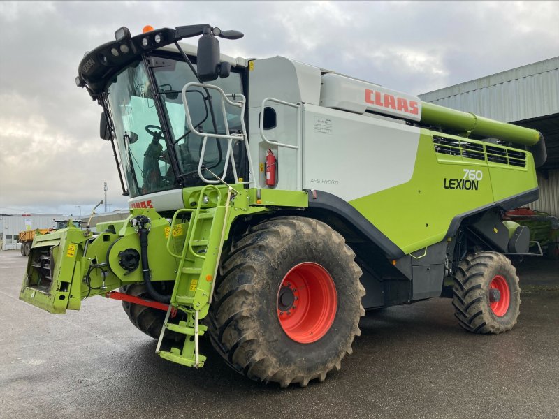 Mähdrescher a típus CLAAS LEXION 760 MONTANA, Gebrauchtmaschine ekkor: CHEMINOT (Kép 1)