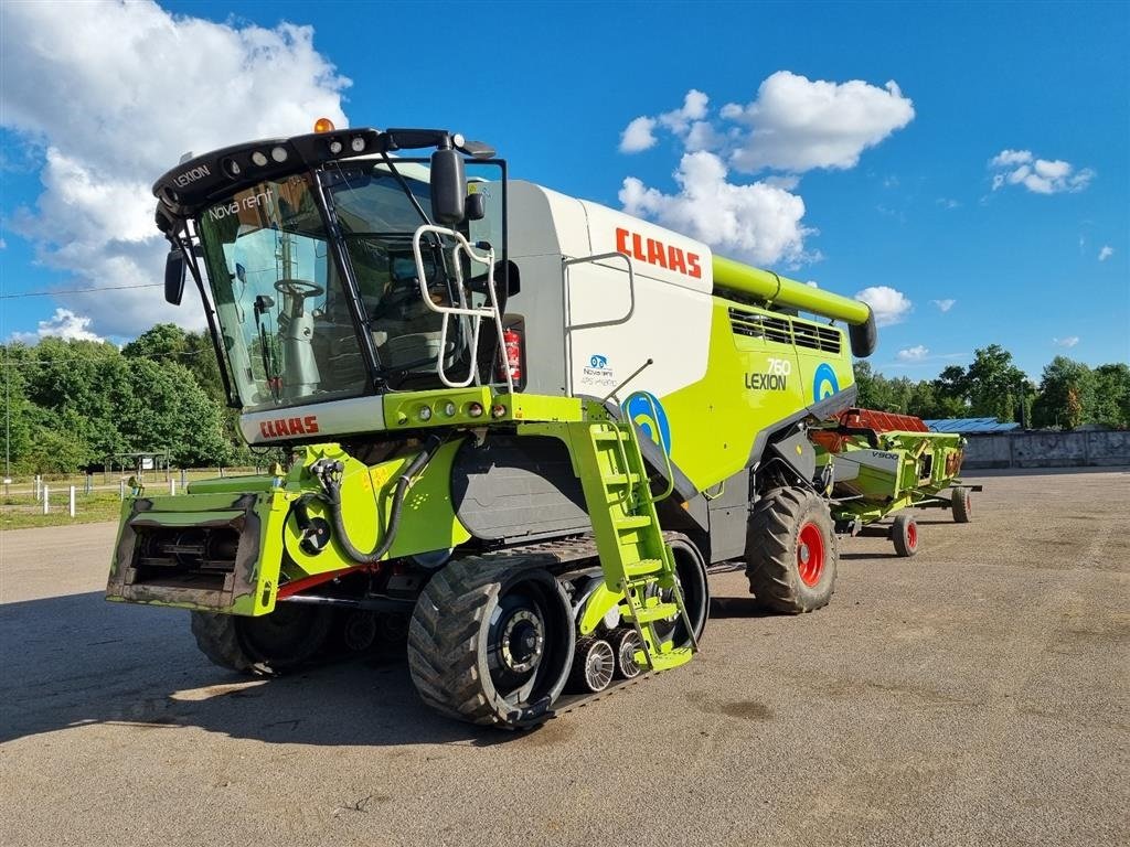 Mähdrescher of the type CLAAS LEXION 760 TERRA TRAC  Incl. Skærebord Vario V1050. Laser Pilot. Telematics. Quantimeter. Grainmeter. mm. Ring til Ulrik på 40255544. Jeg snakker Jysk., Gebrauchtmaschine in Kolding (Picture 1)