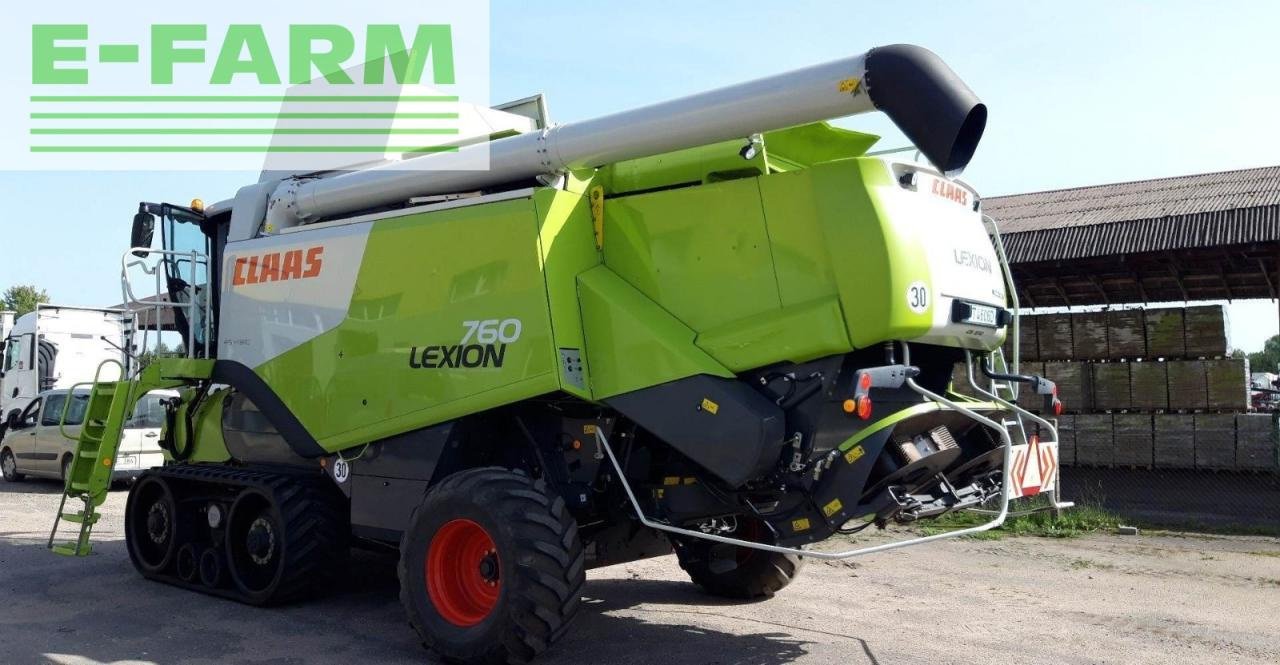 Mähdrescher typu CLAAS LEXION 760 TERRA TRAC, Gebrauchtmaschine v Hamburg (Obrázok 2)