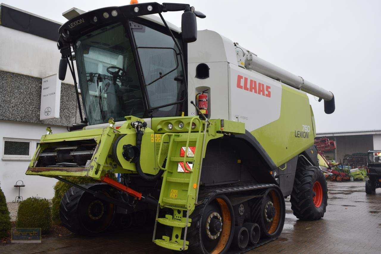 Mähdrescher des Typs CLAAS Lexion 760 TerraTrac, Gebrauchtmaschine in Oyten (Bild 2)