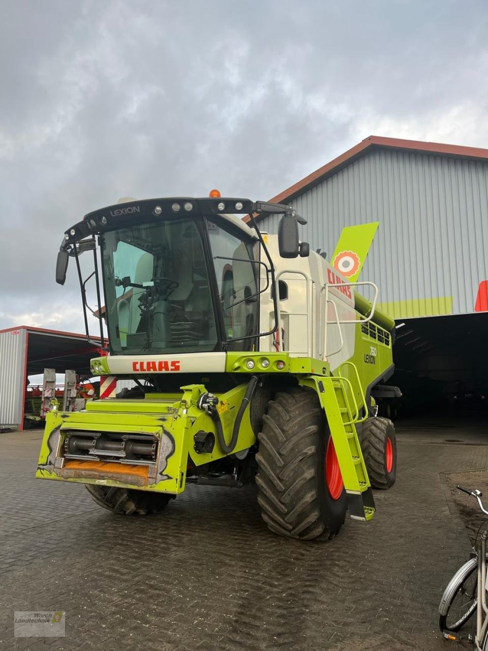 Mähdrescher des Typs CLAAS Lexion 760 Tier4i, Gebrauchtmaschine in Schora (Bild 1)