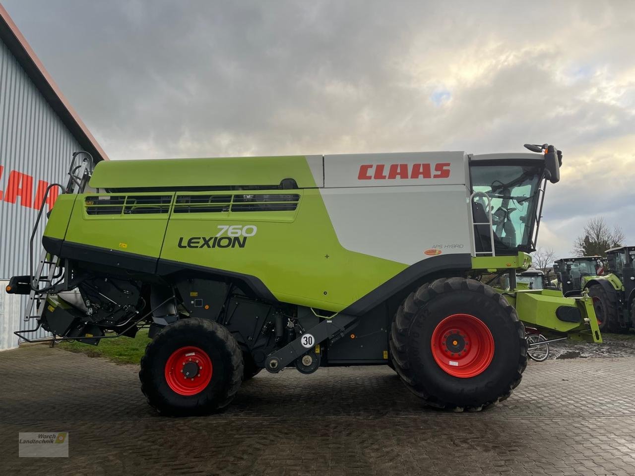 Mähdrescher des Typs CLAAS Lexion 760 Tier4i, Gebrauchtmaschine in Schora (Bild 4)