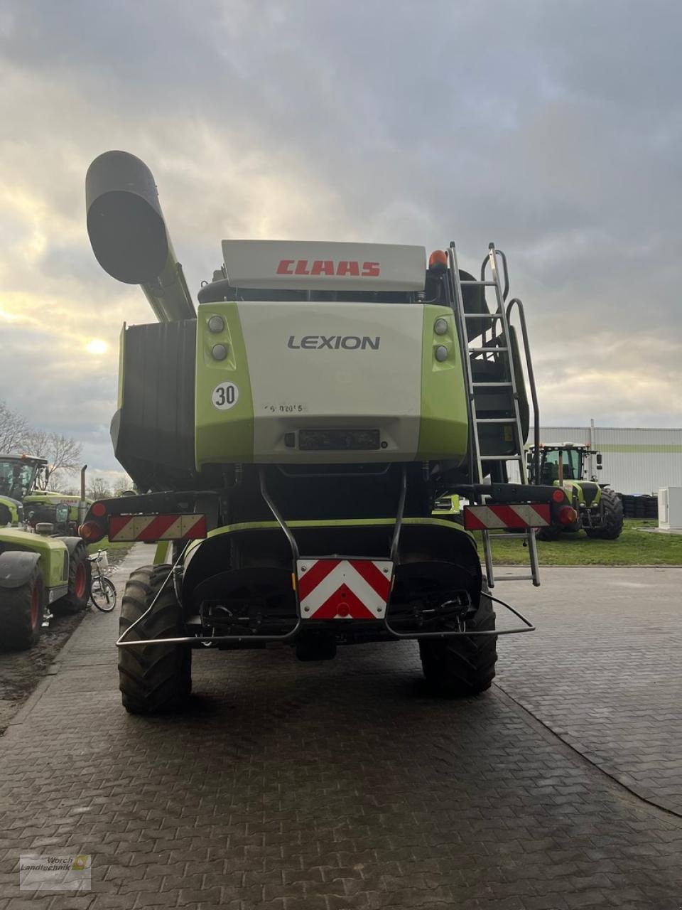 Mähdrescher Türe ait CLAAS Lexion 760 Tier4i, Gebrauchtmaschine içinde Schora (resim 7)